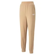 Dresy damskie - Spodnie dresowe damskie Puma ESS+ Embroidery beżowe 84709389-XL - miniaturka - grafika 1