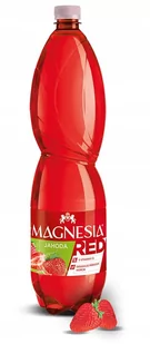 Magnesia Red Napój TRUSKAWKA lekki gaz 1500ml - Napoje gazowane - miniaturka - grafika 1