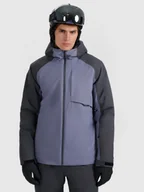 Kurtki męskie - 4F Kurtka narciarska membrana 5000 męska - granatowa XL - miniaturka - grafika 1