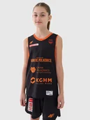 Koszulki dla chłopców - 4F Koszulka meczowa replika wyjazdowa z sezonu 2024/25 dziecięca 4F x MKS Polkowice - multikolor 110/116 - miniaturka - grafika 1
