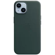 Etui i futerały do telefonów - Etui APPLE Leather Case MagSafe do iPhone 14 Leśna zieleń - miniaturka - grafika 1