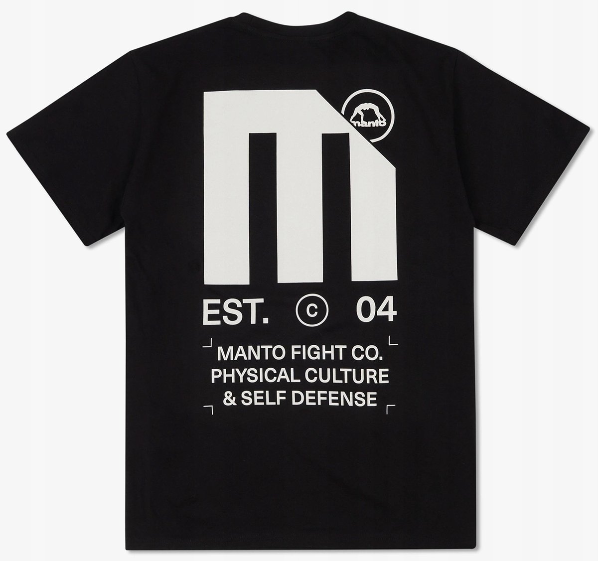 MANTO koszulka T-shirt ULTRA czarny rozm. S