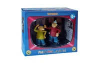 Figurki dla dzieci - Zestaw figurek: Pat i Mat - Tisso Toys - miniaturka - grafika 1