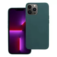 Etui i futerały do telefonów - OEM Futerał matt do iphone 13 pro max ciemnozielony - miniaturka - grafika 1