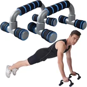 Poręcze i drążki do podciągania - MAXY C.O. Uchwyty do robienia pompek - plastikowe 5902367979089 - miniaturka - grafika 1