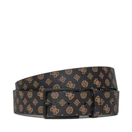Paski - Pasek Męski Guess Micro Peony Eco Belts BM7793 P4135 Brązowy - miniaturka - grafika 1