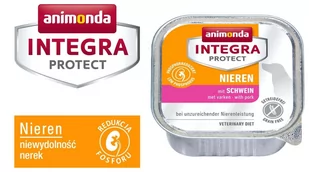 Animonda Integra Protect Nieren smak wieprzowina tacka 150g - Mokra karma dla psów - miniaturka - grafika 1
