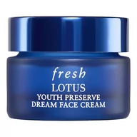 Kremy do twarzy - Fresh - Lotus Dream Cream - Przeciwstarzeniowy Krem Na Noc Z Lotosem I Witaminą E - Lotus Youth Preserve Dream Face Crm 15ml - Dla Kobiet - miniaturka - grafika 1