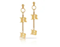 Biżuteria dla dzieci - Kolczyki z literkami z kolekcji RB (P22/LAT/74/2AU) - miniaturka - grafika 1