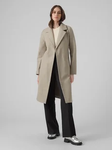 Vero Moda Płaszcz przejściowy w kolorze beżowym - Kurtki damskie - miniaturka - grafika 1