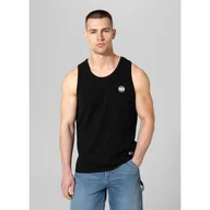 Koszulki sportowe męskie - Tank męski Pitbull Top Slim Fit Small Logo - miniaturka - grafika 1