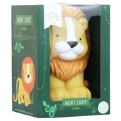 Projektory dla dzieci - A Little Lovely Company A Little Lovely Company - Duża Lampka Lew - miniaturka - grafika 1