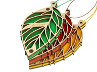 Zapachy samochodowe - Zapach Samochodowy Zawieszka Listek Frozen Melon - miniaturka - grafika 1
