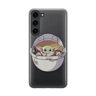 Etui i futerały do telefonów - ERT GROUP etui na telefon Samsung S23 PLUS, case oryginalny i oficjalnie licencjonowany przez Star Wars, wzór Baby Yoda 026, optymalnie dopasowane, plecki z TPU częściowo przeźroczyste - miniaturka - grafika 1