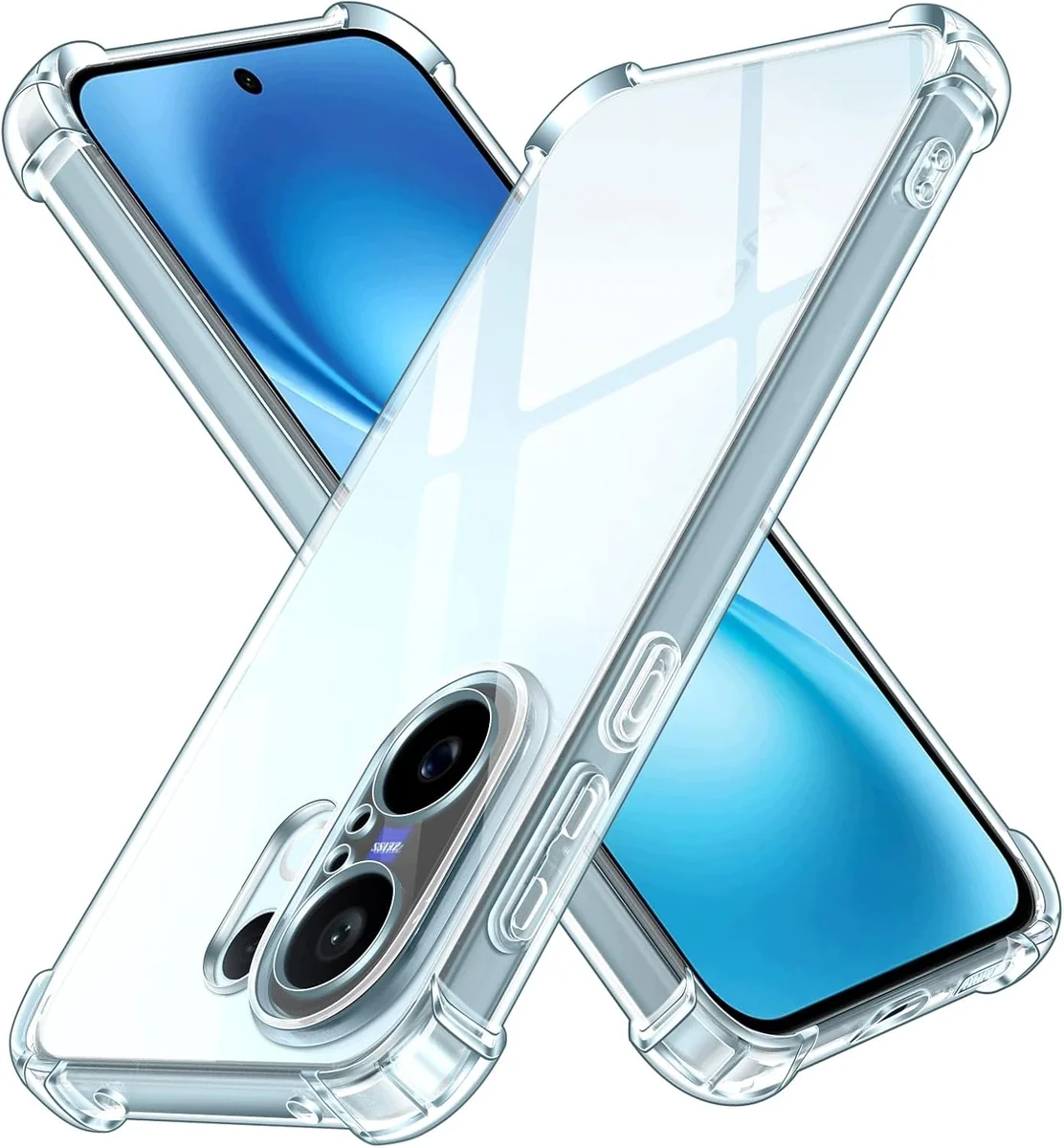 ETUI SILIKONOWE PRZEZROCZYSTE DO VIVO X200 FE 5G OBUDOWA OCHRONNA
