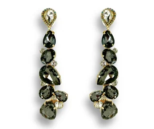 Kolczyki Chic Strass Fumé/Raffaella De Angeli - Kolczyki - miniaturka - grafika 1