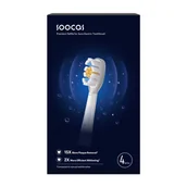 Końcówki do szczoteczek elektrycznych - Końcówki do szczoteczki Soocas Aura PT1, 4 sztuki - miniaturka - grafika 1