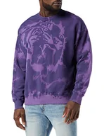Bluzy męskie - Just Cavalli Męska bluza sportowa Felpa - miniaturka - grafika 1