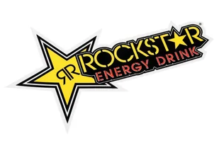 Naklejka Rockstar Energy Drink, 120x60 mm - Akcesoria motoryzacyjne - miniaturka - grafika 1