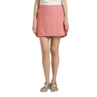 Spodenki damskie - Spódnico-spodenki Jack Wolfskin WAIMEA SKORT W mineral red - XS - miniaturka - grafika 1
