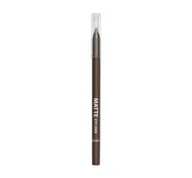 Kredki do oczu - GOSH - Matte Eye Liner - Wodoodporna matowa kredka do oczu - 1,2 g - 014 CHOCOLATE BROWN - miniaturka - grafika 1