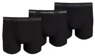 Majtki męskie - Bokserki majtki męskie bielizna sportowa CALVIN KLEIN 3PAK 3PACK bawełniane r. L - miniaturka - grafika 1