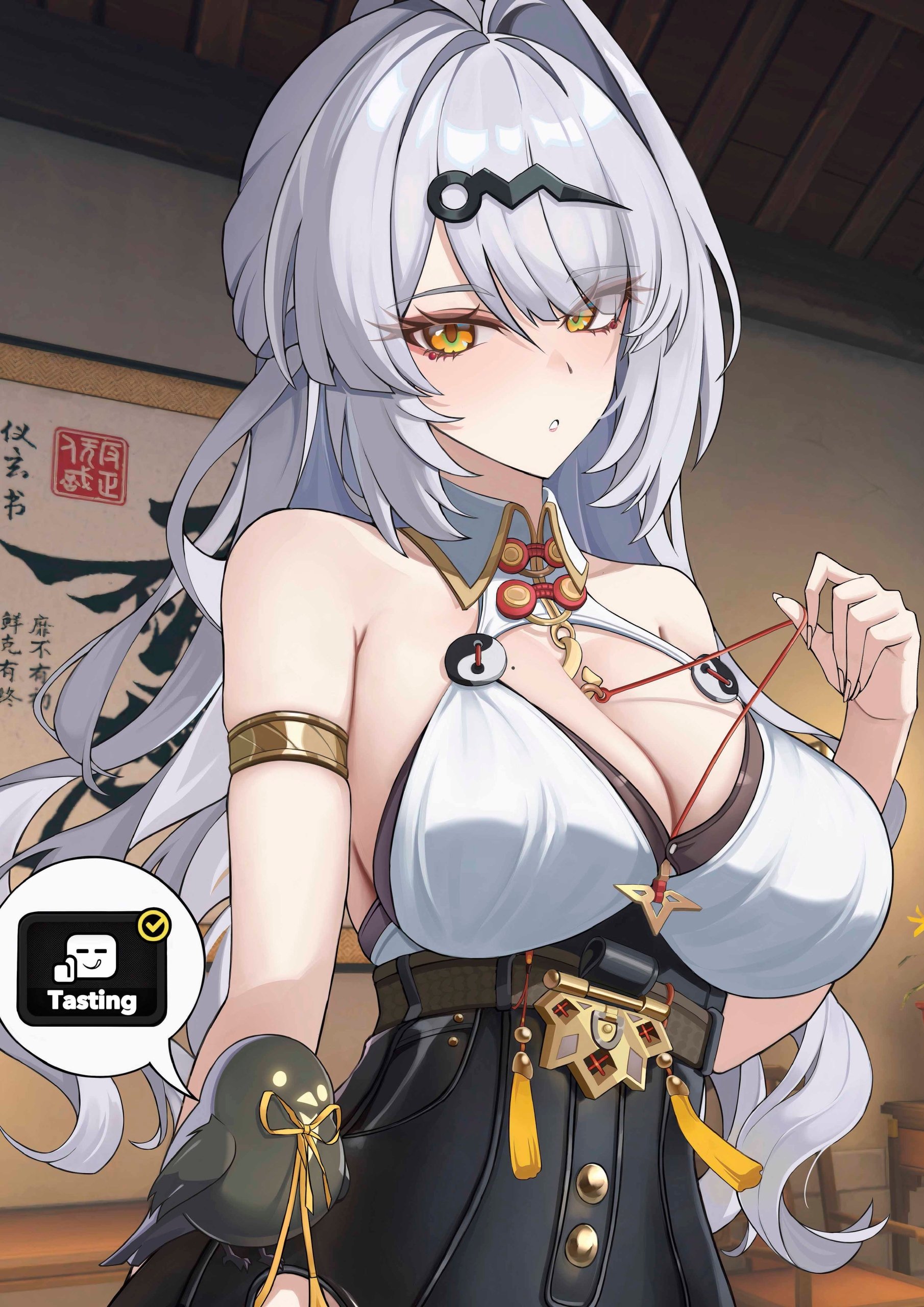 Plakat A3 Zenless Zone Zero Zzz Anime Gra Yixuan