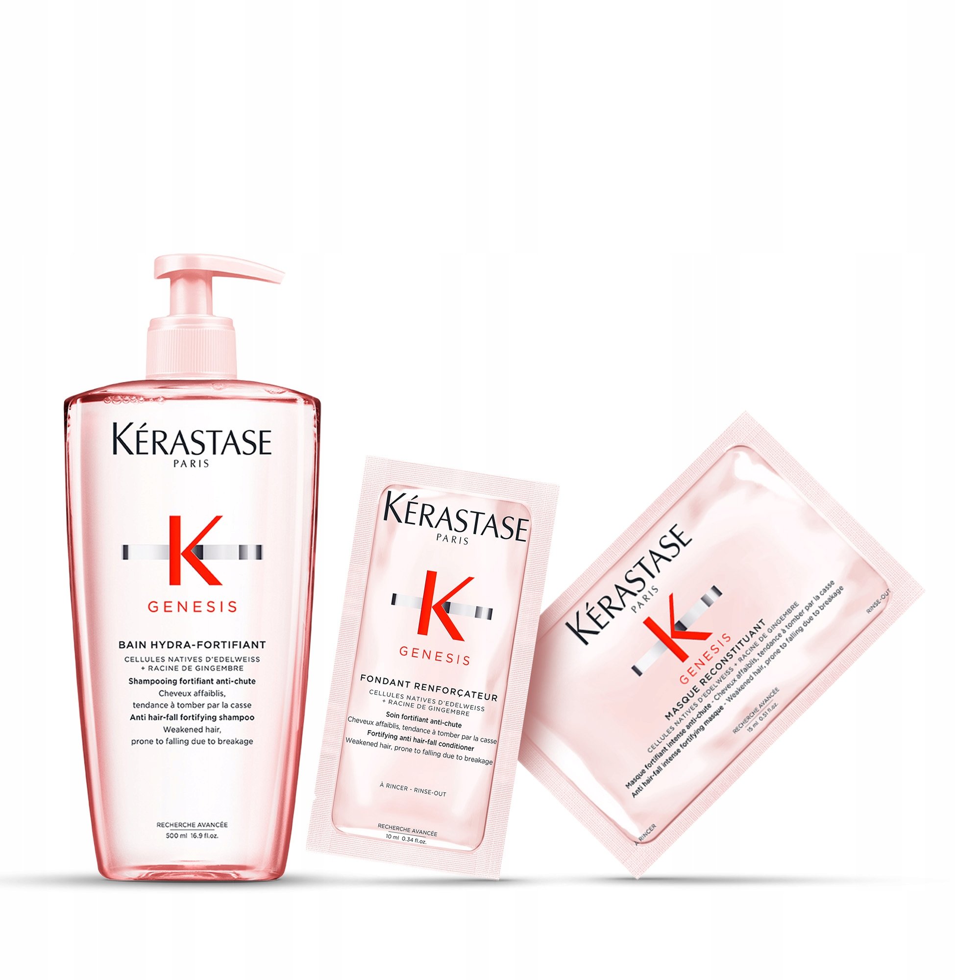 Kérastase Genesis Nawilżający Szampon Do Włosów Wypadających 500ml +Prezent