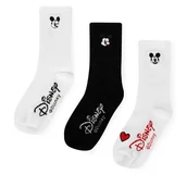 Skarpetki dla dzieci - Zestaw 2 par wysokich skarpet dziecięcych Mickey&Friends ACCCS-SS24-338DSTC Czarny - miniaturka - grafika 1