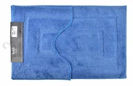 Dywaniki łazienkowe - ZAC Komplet 2 Dywaników Łazienkowych 50x40/50x80cm niebieski - miniaturka - grafika 1