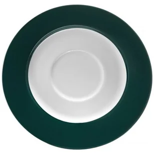 Ambition AURA GREEN SPODEK POD FILIŻANKĘ 15,5 CM PORCELANA 67947 - Talerze - miniaturka - grafika 1