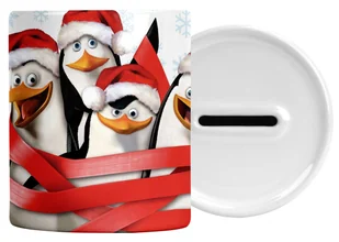 SKARBONKA DLA DZIECI PINGWINY Z MADAGASKARU - Skarbonki - miniaturka - grafika 1