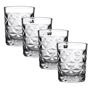 Komplet 4 niskich szklanek Estrella 360 ml PASABAHCE - Szklanki - miniaturka - grafika 1