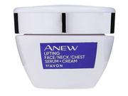 Serum do twarzy - Avon Avon Anew Face/Neck/Chest Serum 30 ml - miniaturka - grafika 1