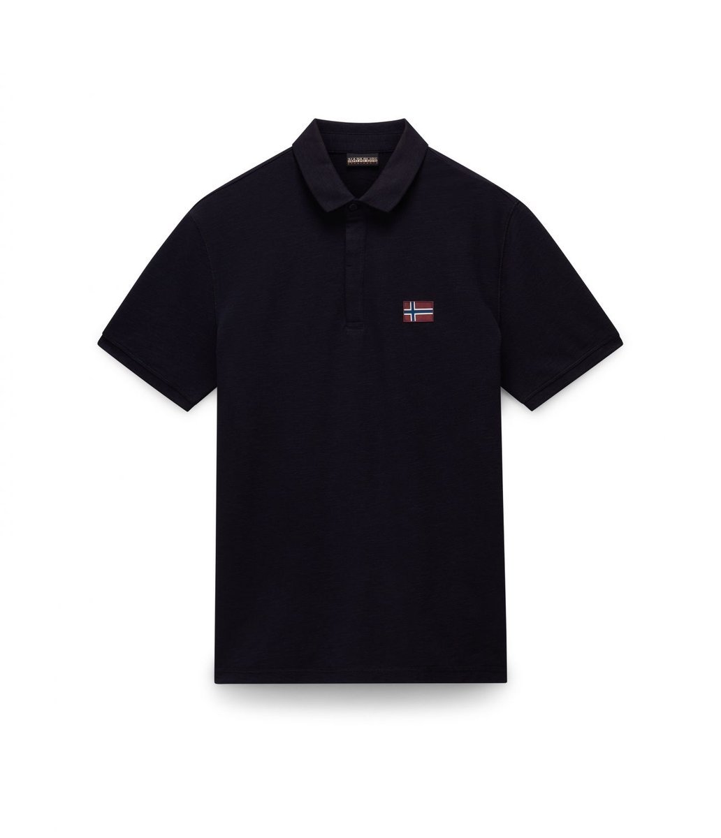 polo uomo napapijri ebea 2 np0a4hpy 0411 black