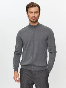 Boss Kardigan Balonso-L 50476347 Szary Regular Fit - Swetry męskie - miniaturka - grafika 1