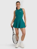 Sukienki - 4F Sukienka tenisowa damska - zielona L - miniaturka - grafika 1