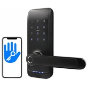 Akcesoria do domofonów i wideodomofonów - Klamka EURA ELH-01H4 Bluetooth - miniaturka - grafika 1