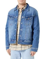 Kurtki męskie - Lee Kurtka męska Reversable Rider Denim, Mid Dark, XXL - miniaturka - grafika 1
