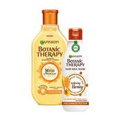 Szampony do włosów - Garnier Botanic Therapy Szampon+ maska do włosów bardzo zniszczonych Miód &amp; propolis. 5902503239527 - miniaturka - grafika 1