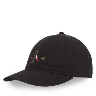 Czapka z daszkiem Tommy Hilfiger Seasonal Flag Wash 6 Panel Cap AM0AM13348 Czarny - Czapki męskie - miniaturka - grafika 1