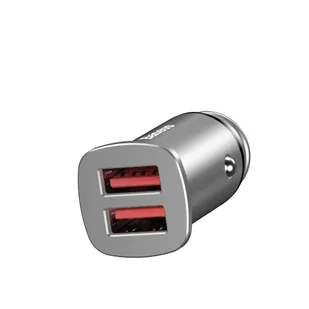 Baseus Square inteligentna ładowarka samochodowa 2x USB QC3.0 Quick Charge 3.0 SCP AFC 30W czarny (CCALL-DS01) - Ładowarki samochodowe - miniaturka - grafika 8