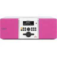 Radia - TechniSat DIGITRADIO 305 edycja paradów uderzeniowych (DAB+ i radio nadające się do UKW, idealnie nadaje się do stacjonarnej obsługi, przycisk bezpośredniego wyboru do paradoli uderzeniowych) biały/ró - miniaturka - grafika 1