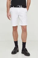 Spodenki męskie - Calvin Klein szorty męskie kolor biały - miniaturka - grafika 1