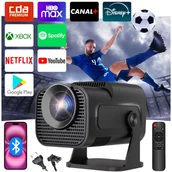 Projektory - PROJEKTOR HY320 SMART ANDROID TV HD LCD BLUETOOTH WIFI KINO DOMOWE 2025 - miniaturka - grafika 1
