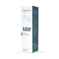 Leki na alergię - Salvum Nanovix Silver Katar spray do nosa 20 ml 9098044 - miniaturka - grafika 1