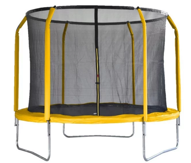 Trampolina ogrodowa 10ft ciemny żółty