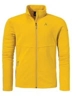 Kurtki i kamizelki sportowe męskie - Schöffel Kurtka polarowa "Style Smue" w kolorze żółtym - miniaturka - grafika 1