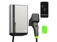 Ładowarki do samochodów elektrycznych - Green Cell GC HabuDen Wallbox 22kW 32A 5m z NFC/RFID Kabel Typ 2 Inteligentna Stacja Ładowania EV z Aplikacją GC App Bluetooth WiFi - miniaturka - grafika 1
