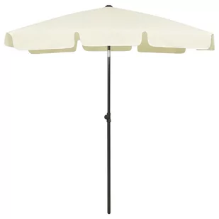 VidaXL Parasol plażowy, piaskowy żółty, 180x120 cm 314719 VidaXL - Parasole ogrodowe - miniaturka - grafika 1